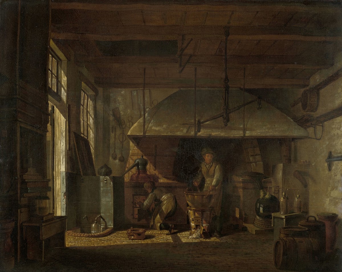 The Distillery of Apothecary A dAilly in the Ramparts of the Zaagmolenpoort Amst