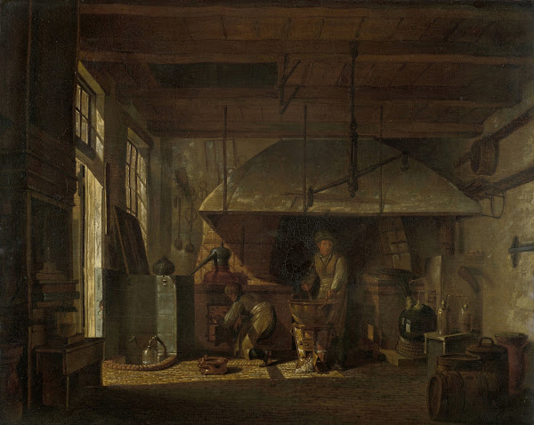 The Distillery of Apothecary A dAilly in the Ramparts of the Zaagmolenpoort Amst