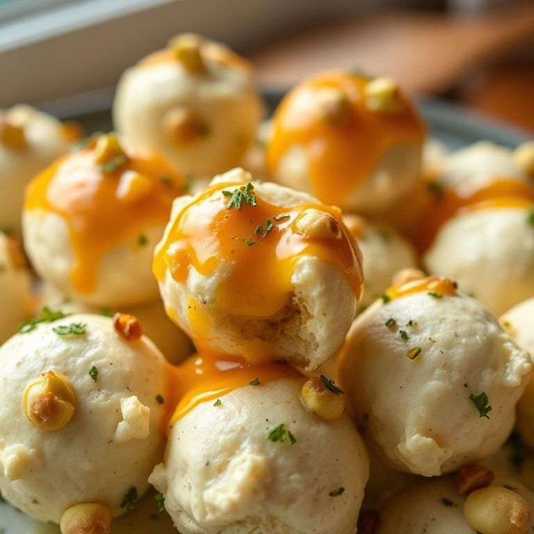 Easy Ricotta Pistachio Honey Bites Recipe for Sweet Snacks – Quick, Homemade Delight finished