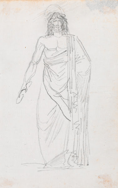 Statue of Zeus Holding a Thunderbolt probably c 1754 1765