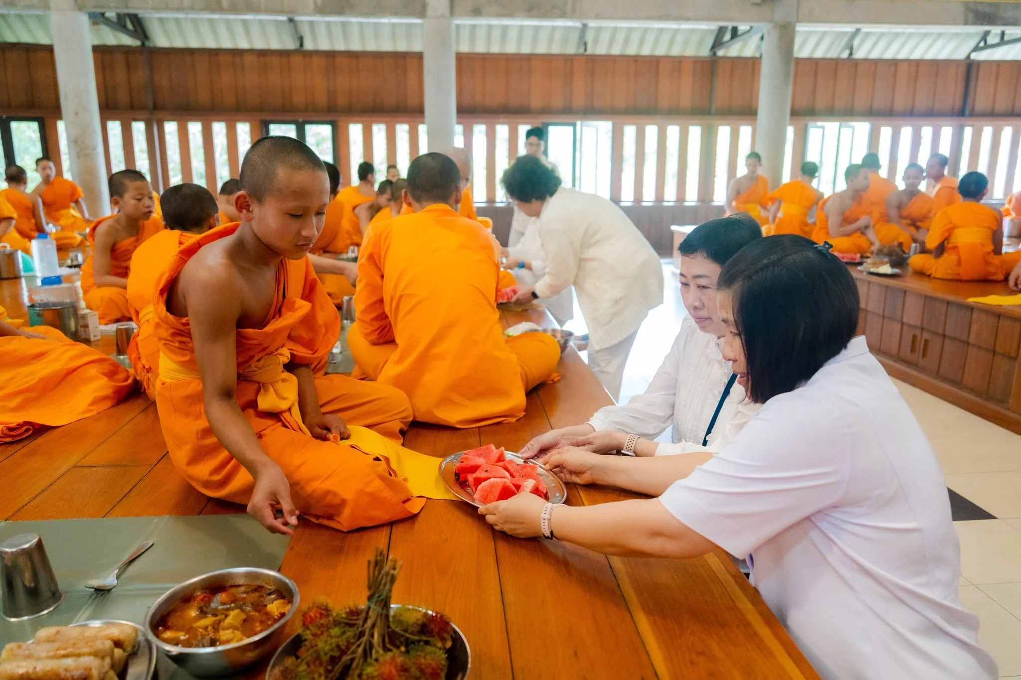 ภาพประกอบ วัดบ้านขุน ขอประกาศอนุโมทนาบุญเจ้าภาพถวายภัตตาหารเพล ในวันพุธที่ ๑๒ สิงหาคม พ.ศ.๒๕๖๙