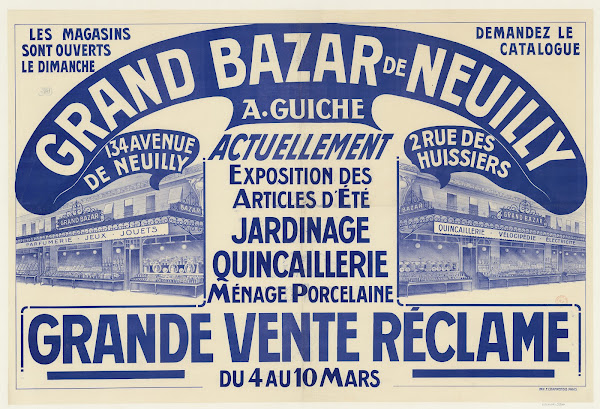 Grand bazar de Neuilly A Guiche 1911