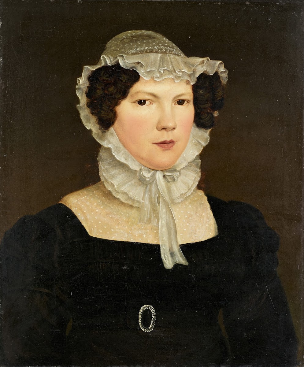 Portrait of the Artists Sister in Law Rosina Miville Krug 1824