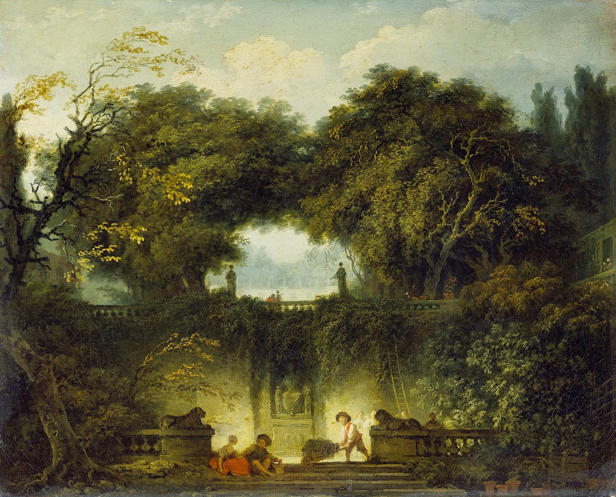 Le petit parc The small park probably c 1762   c 1764