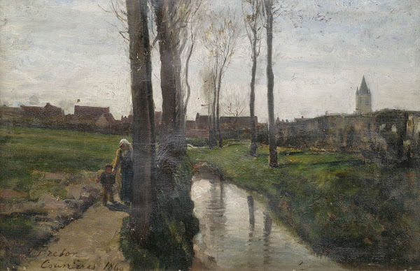 Landschaft bei Courrières 1860