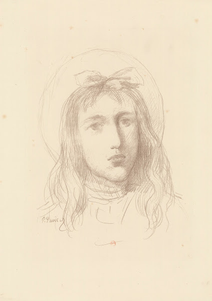 Tête de jeune fille 1896