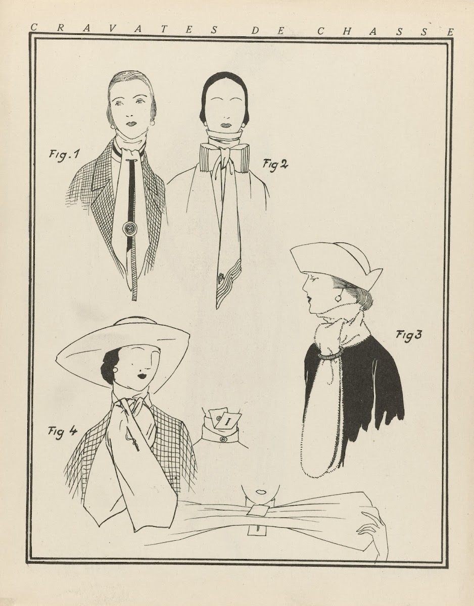 Cravate de chasse 1922