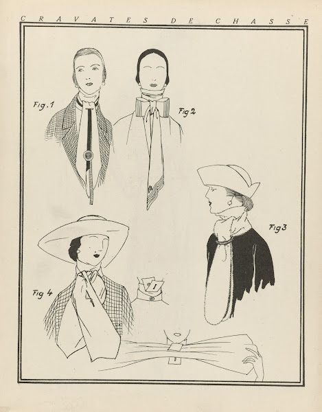 Cravate de chasse 1922