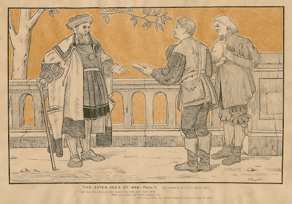 The seven ages of man Pl5 19th century