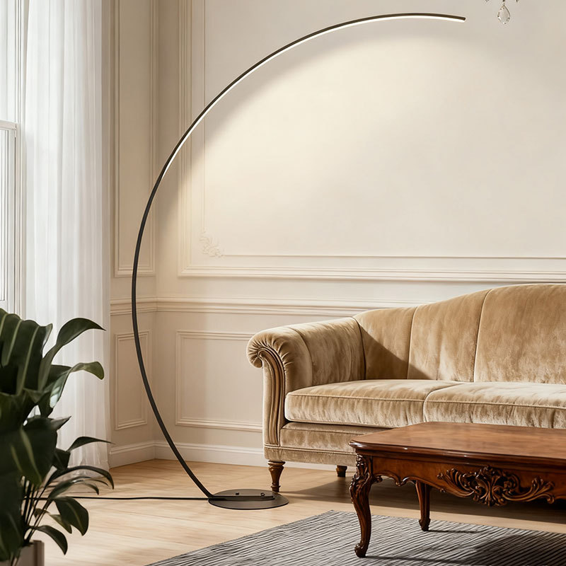 LED-Stehleuchte, modern, dimmbar