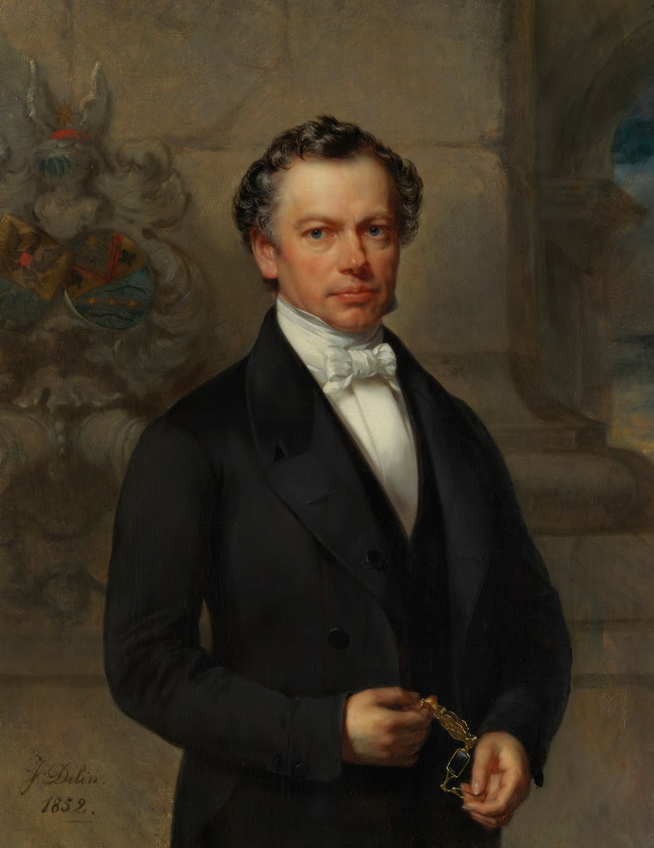 Portret Van Edward Jean Hyacinthe Moretus Plantin 1852