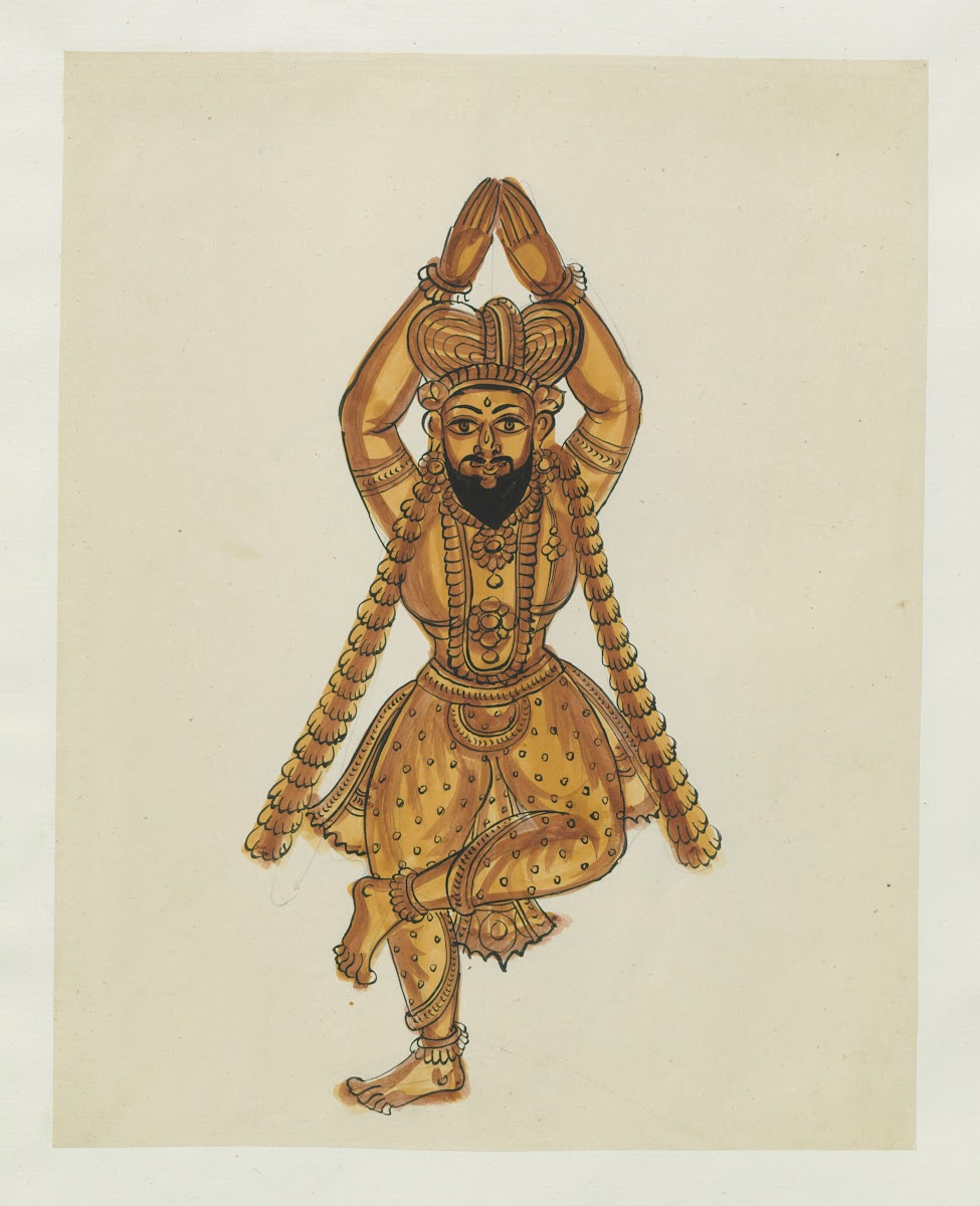 Paintings From The Chidambaram Shrine Pl107 1820 1830