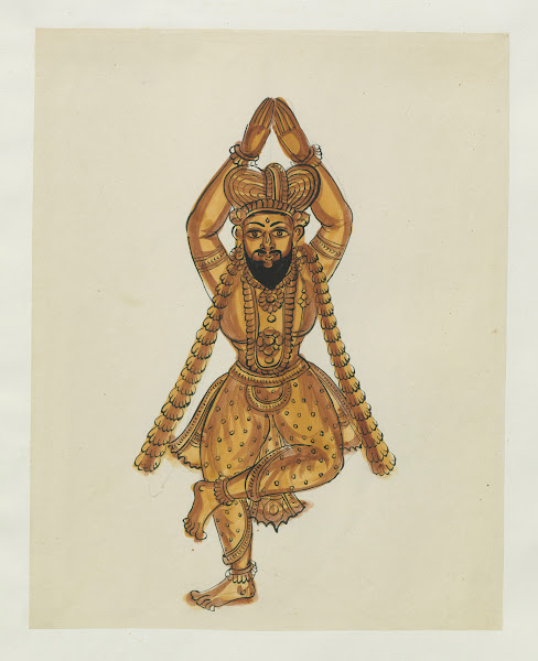 Paintings From The Chidambaram Shrine Pl107 1820 1830