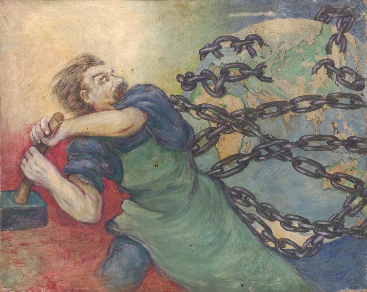 Study for the Poster the Great October Socialist Revolution 1928