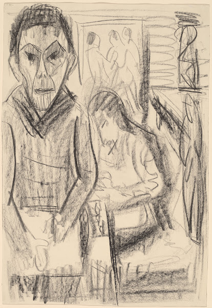 Self Portrait in the Studio 1923