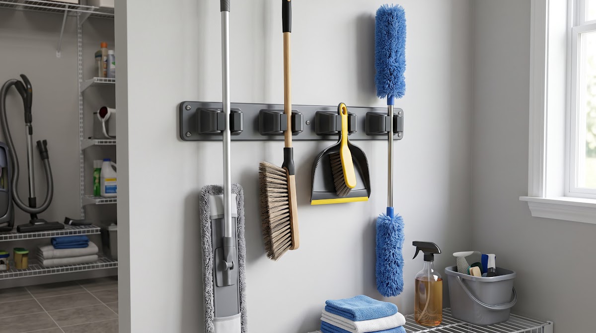 Best Mop and Broom Holders for Utility Closets (2026) - BEST PREMIUM — IN CONTEXT