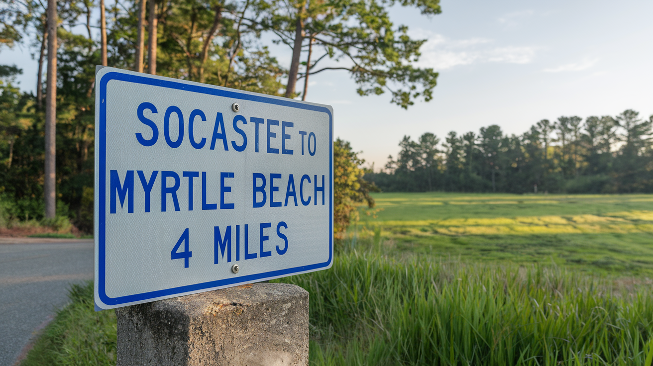 How Far Is Myrtle Beach from Socastee? Travel & Route Guide