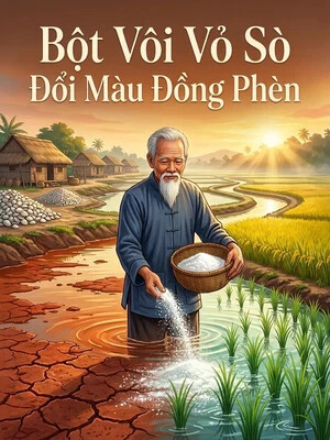 Bìa truyện Bột Vôi Vỏ Sò Đổi Màu Đồng Phèn