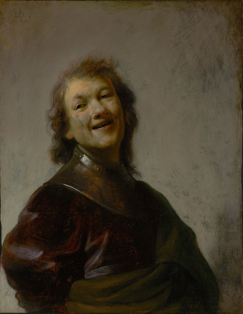 Rembrandt Laughing 1628