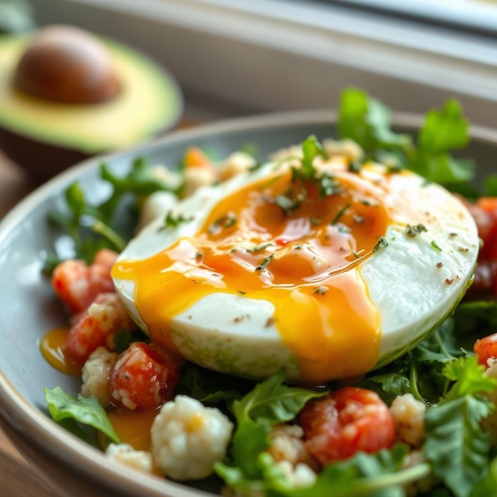 Mediterranean Avocado Egg Salad Recipe for Easy Healthy Lunch (15-Minute Meal-Prep!) finished