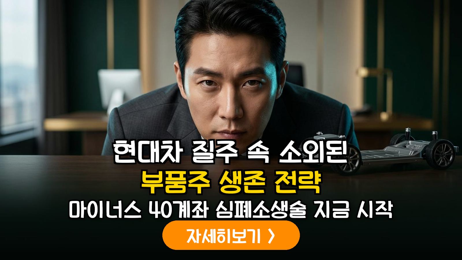 자동차 부품주 기술적 반등 전략