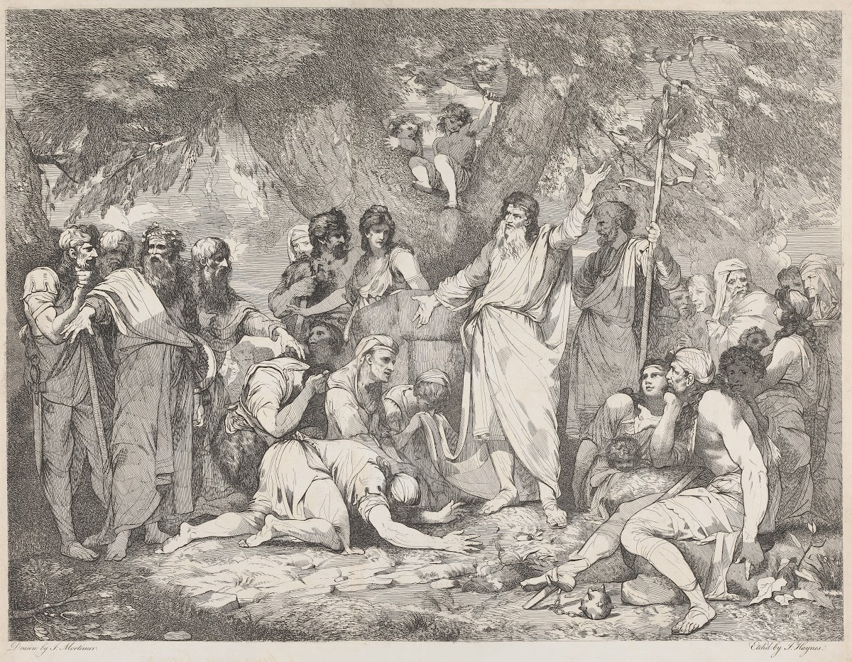 Saint Paul Preaching to the Britons