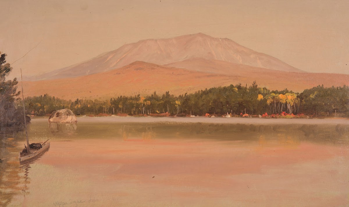 Mt Katahdin from Togue Pond 187580