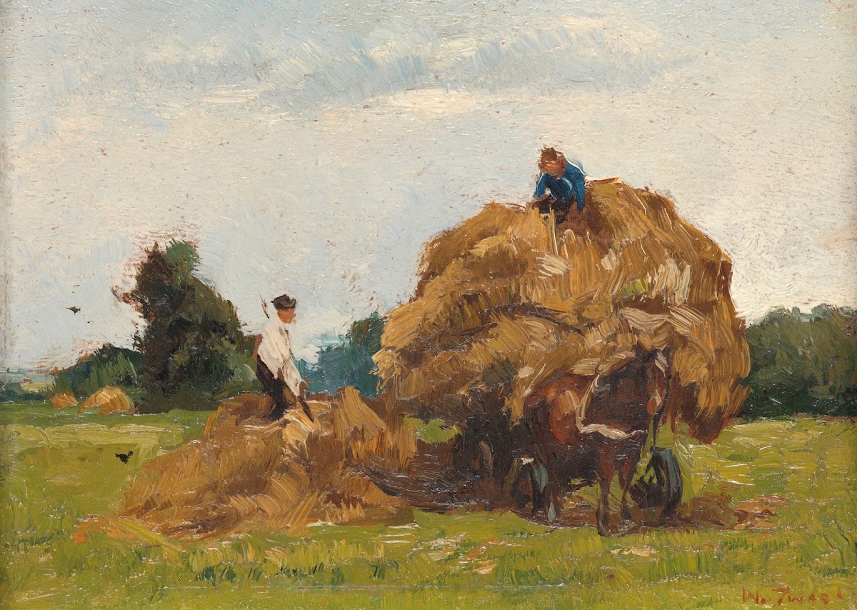 Hay Wagon 1885   1931