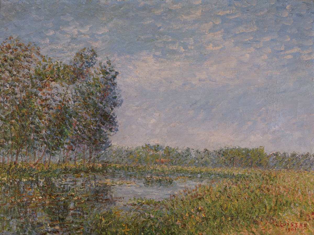 Bords de lEure Normandie Banks of the Eure Normandy 1901