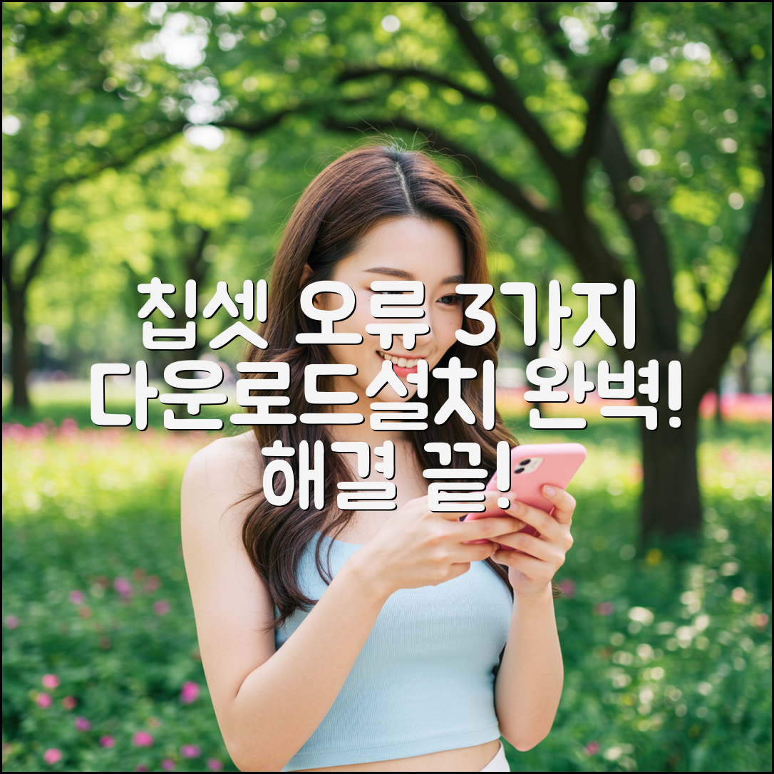 메인보드 칩셋 3가지 오류, 다운로드/설치 완벽 해결!