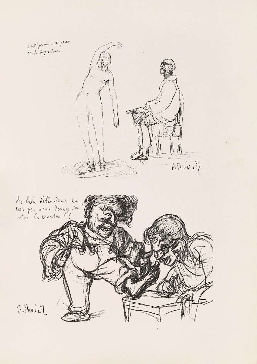 Les caricatures de Puvis de Chavannes Pl22 1906