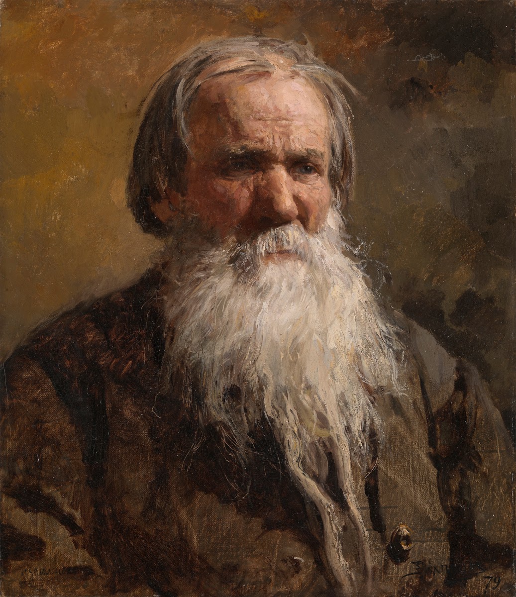 Portrait of Vasily Petrovich Shchegolyonok 1879