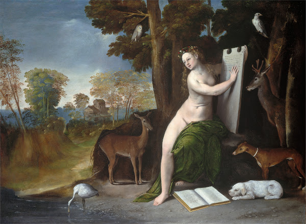 Circe and Her Lovers in a Landscape C 1525