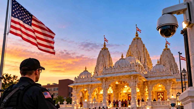 US Allocates ₹100 Crore to Secure 500 Hindu Temples