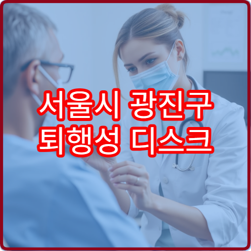 서울시 광진구 퇴행성 디스크 비수술 치료와 재활 관리 병원 정보