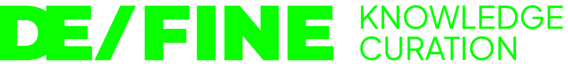 DE/FINE Knowledge Curation Logo