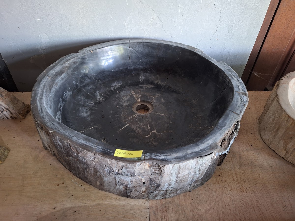 SINK — SKU WSTN.001 | Petrified Wood by PJ Antique Bali