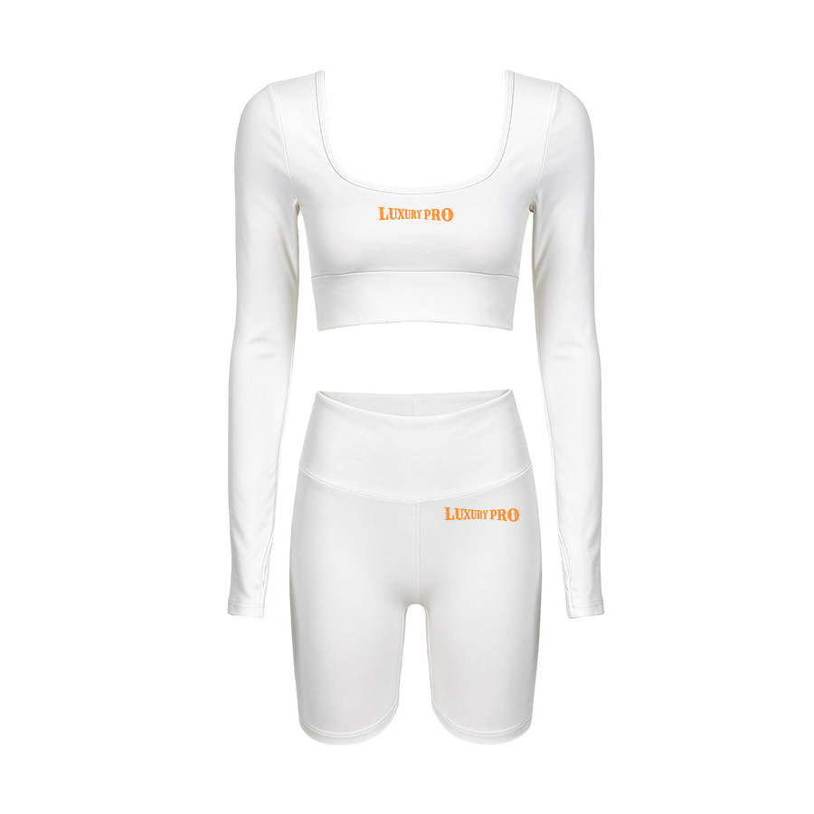 2D High Waist Long Sleeve Yoga Set