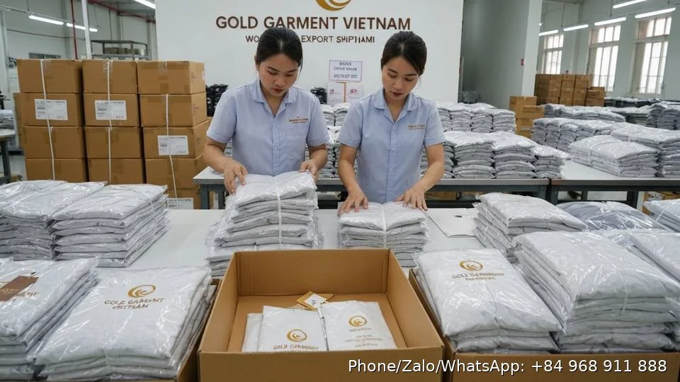 Clothing Line - Gold Garment Vietnam