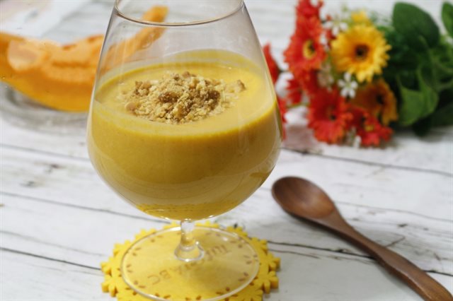 Sinh Tố Bí Đỏ Sữa Chua