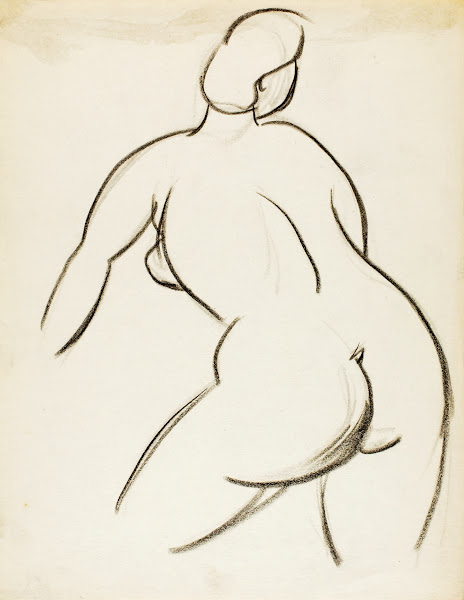 Female Nude Back View