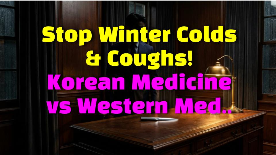 Stop Winter Colds & Coughs! Korean Medicine vs Western Medicine: My Immune Secret Revealed