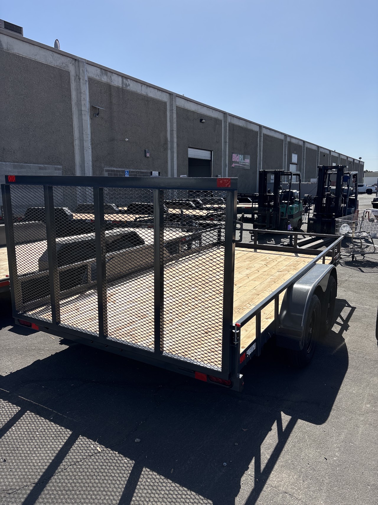 7K Angle Fender High Rail Flatbed