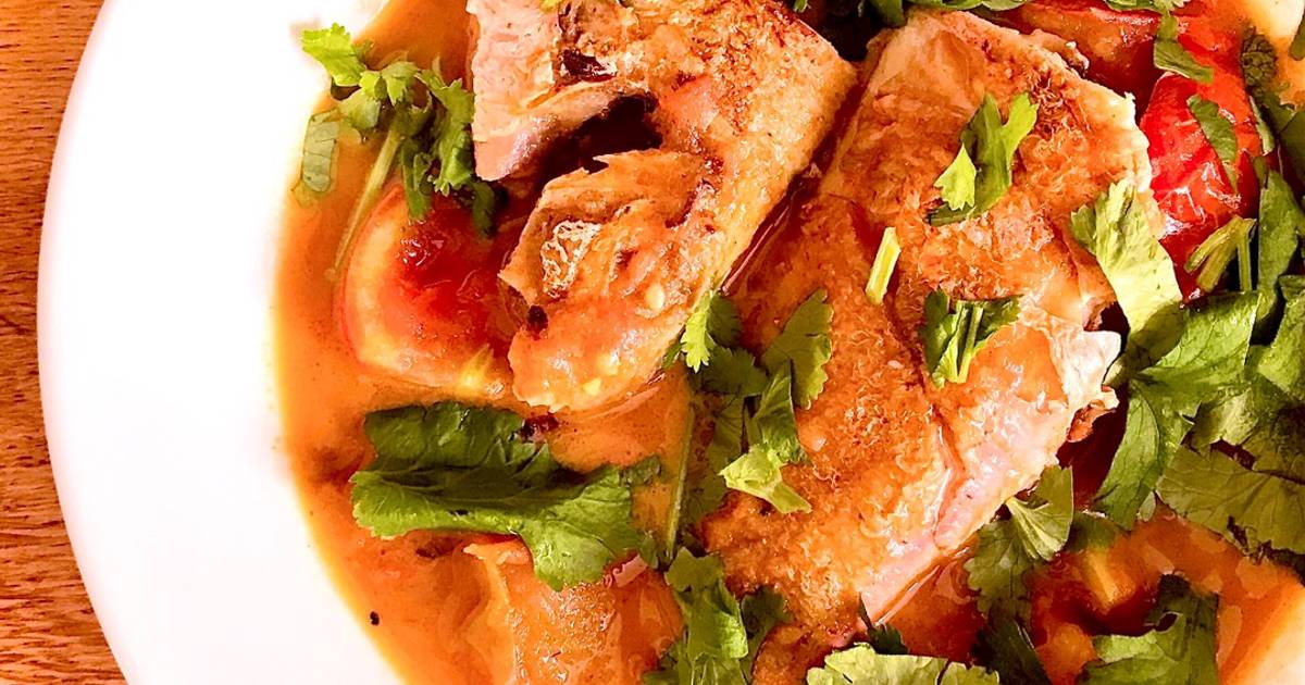 Cá Phèn Hồng Kho Cà Chua