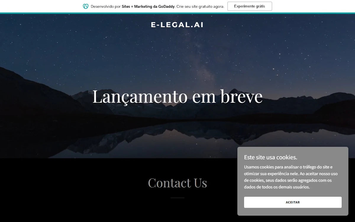 Captura de E-Legal AI