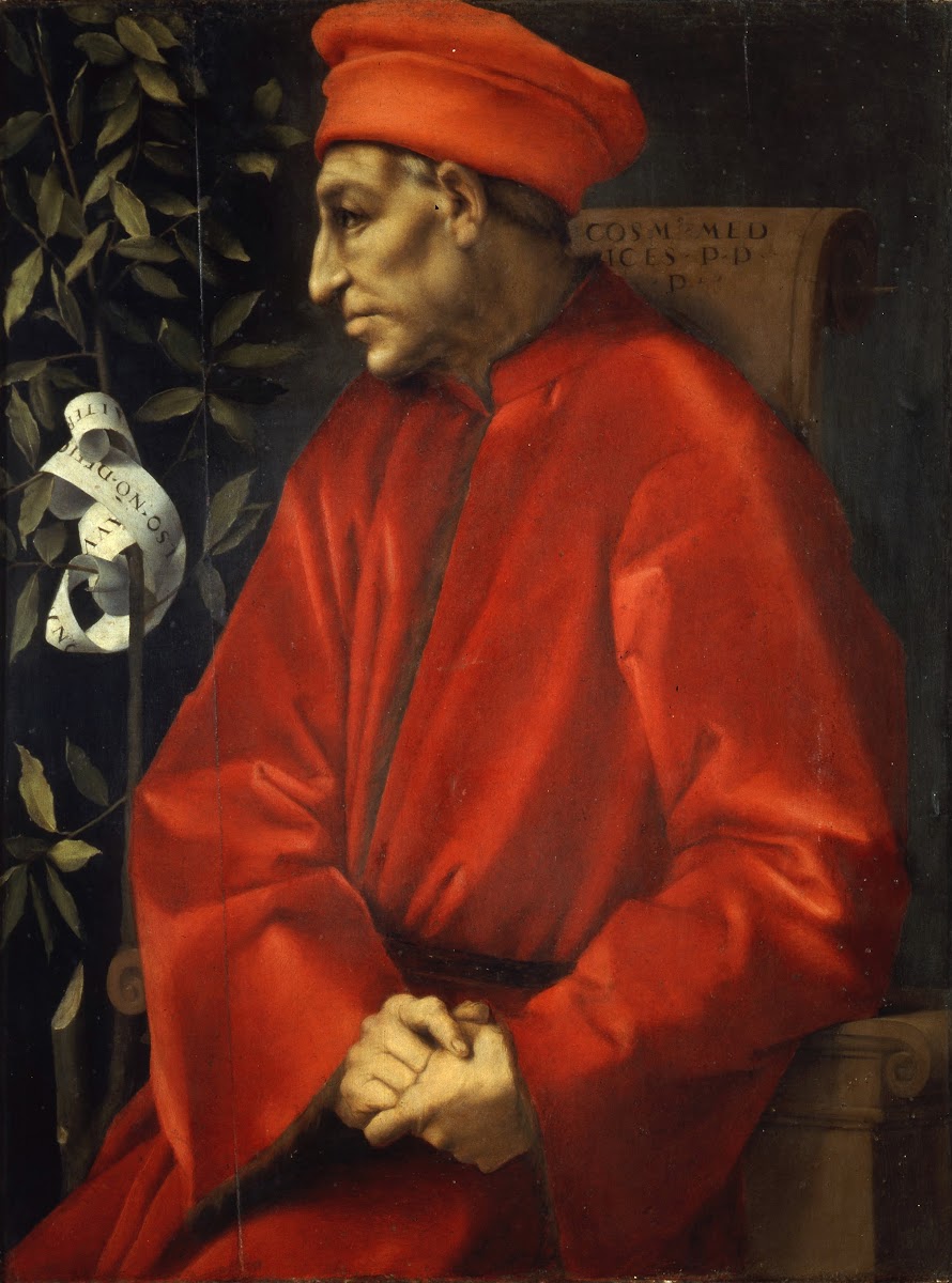 Portrait of Cosimo de Medici the Elder circa 1518 1520