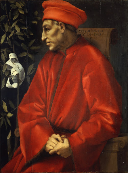 Portrait of Cosimo de Medici the Elder circa 1518 1520