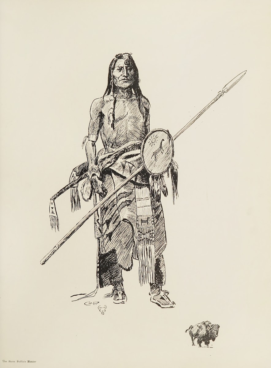 The Sioux Buffalo Hunter 1900