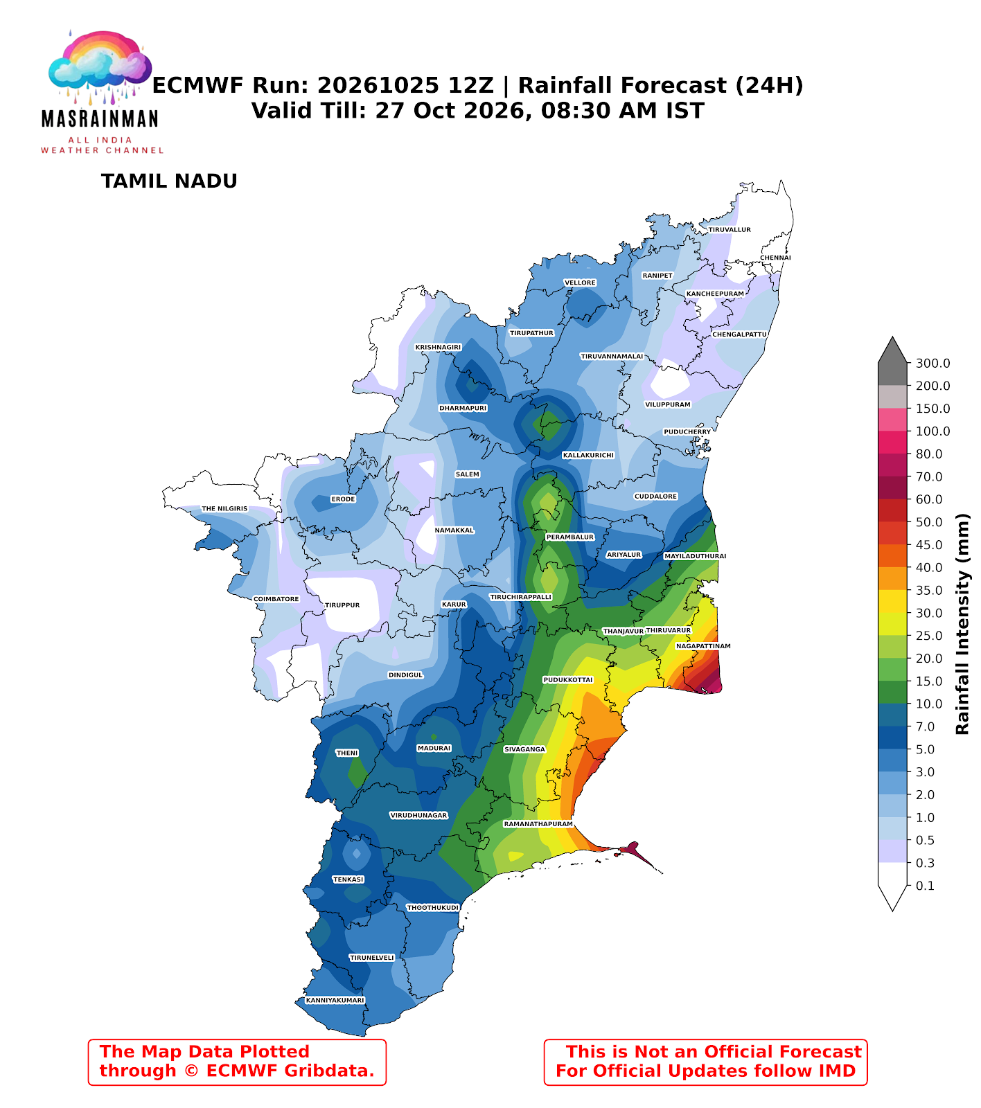 Tamil Nadu - MasRainMan Weather