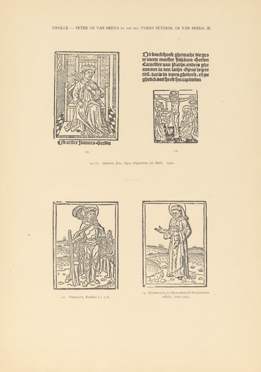 Lart typographique dans les Pays Bas pendant les annees 1500 a 1540 Pl132 1926
